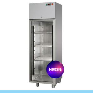 Armário Refrigerado Tecnodom EKO 400 GN 2/1 Portas Vidro