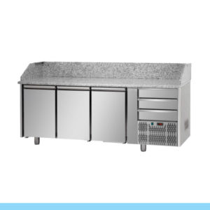 Bancada de Pizza Tecnodom 3 Portas (PZ03EKOC3)