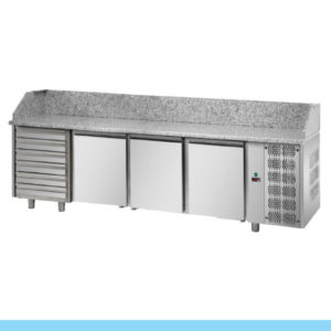 Bancada de Pizza Tecnodom 3 Portas (PZ04EKOC6)