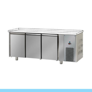 Bancada Refrigerada Tecnodom Série 700 GN Congelação 1/1 3 Portas (TF03MIDBTSP)