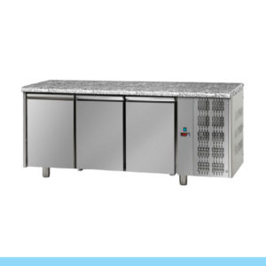 Bancada Refrigerada Tecnodom Série 700 GN 1/1 3 Portas (TF03MIDGNGRA)