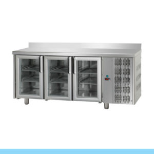 Bancada Refrigerada Tecnodom Série 700 GN 1/1 3 Portas Vidro (TF03MIDPVAL)