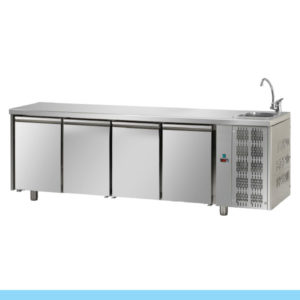 Bancada Refrigerada Tecnodom Série 700 GN 1/1 4 Portas (TF04MIDGNL)