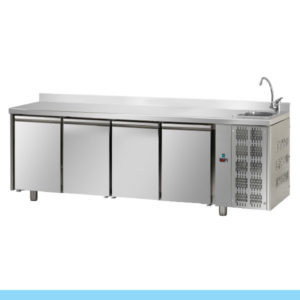 Bancada Refrigerada Tecnodom Série 700 GN 1/1 4 Portas (TF04MIDGNLAL)
