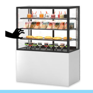 Expositor de Balcão Sayl Integra com Base 100 IN100/80-140NG