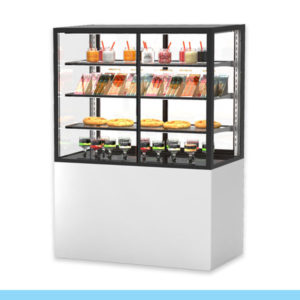 Expositor de Balcão Sayl Refrigerado Integra com Base 100 IN100/80-140a
