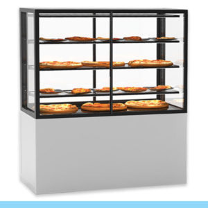 Expositor de Balcão Sayl Refrigerado Integra com Base 120 IN120/80-140A