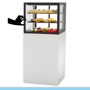 Expositor de Balcão Sayl Refrigerado Integra com Base 60 IN60/50-140G