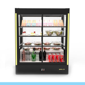 Expositor de Balcão Sayl Refrigerado PAK Line Reta