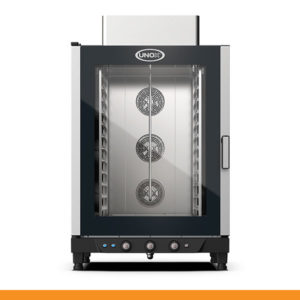 Forno Unox Cheflux Manual a Gás 12 GN 1/1