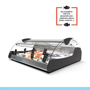 Expositor de Balcão Sayl Refrigerado XL Line VX3S