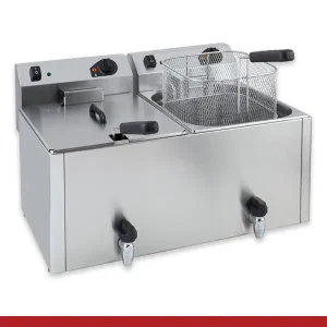 Fritadeira de Bancada Actimac Elétrica de Cuba Simples XDFJ 1010LG M, T e S