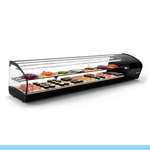 Expositor de Balcão Sayl Refrigerado Sushi Shark 2P Line