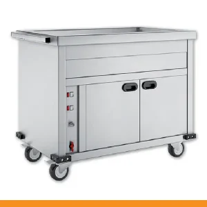 Carro Banho Maria com Estufa Actimac - CBME3GN