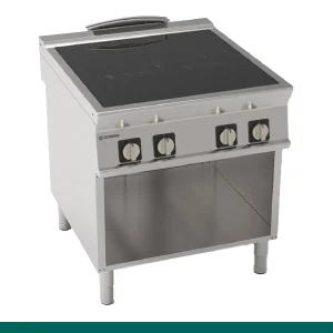 Fogão Tecnoinox Tecno 90 - 4 Zonas Quentes em Vitrocerâmica sobre Armário Aberto - 316023 - PCC8FE9