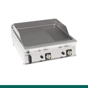 Frytop a Gás Tecnoinox Tecno 90 - Placa 1/3 Nervurada - 313244 - FTR8G9