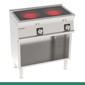 Fogão Tecnoinox Mosaico 90 - 2 zonas quentes em Vitrocerâmica Elétrico - 316151 - PCCM8FE9