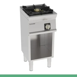 Fogão com 1 Queimador a Gás sobre Armário Aberto - Tecnoinox Mosaico 74 - 313295 - PCHM4FG9