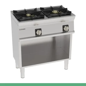 Fogão com 2 Queimadores a Gás sobre Armário Aberto - Tecnoinox Mosaico 74 - 313296 - PCHM8FG9/1