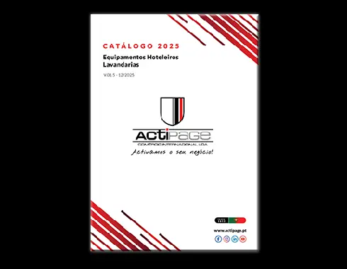 Catálogo Actipage 2025 V01.05 12-2025 - Equipamentos Hoteleiros e Lavandarias