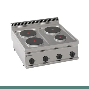 Fogão Tecnoinox Tecno 70 - 3 + 1 Placas Redondas Elétricas - 616005 - PCR70E7