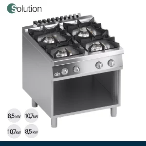 ATA - Série 900 - Fogão a Gás Solution 4 Queimadores K4GCU10VVS