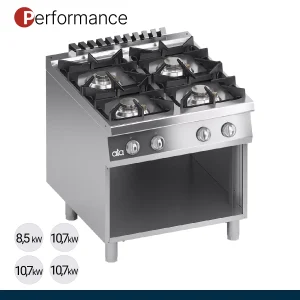 ATA - Série 900 - Fogão a Gás Performance 4 Queimadores - K4GCU10VVP