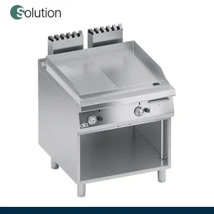 ATA - Série 900 - Frytop 1/2 Liso e 1/2 Nervurado a Gás Solution - K4GFRS10VV