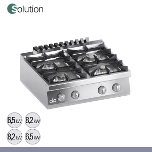ATA - Série 700 - Fogão a Gás Solution 4 Queimadores K7GCUS10TT
