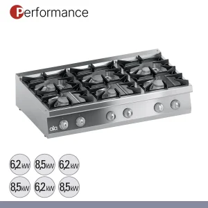 ATA - Série 700 - Fogão a Gás Solution 6 Queimadores K7GCUP15TT
